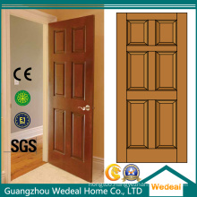 Customize Solid Wooden Door in Various Panels for Hotel/Villa Project